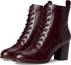 Ботинки Journee Collection Women's Baylor Bootie, Patent/Oxblood