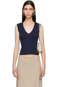 Майка Dewi Flore Flore, темно-синий