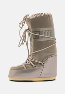Ботинки Moon Boot Icon Glance Platinum Satin, золотой