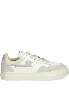 Кожаные кроссовки с логотипом Stepney Workers Club, нейтральный