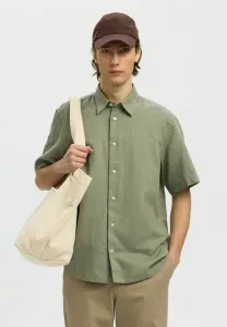 Рубашка регклая Selected, Vetiver