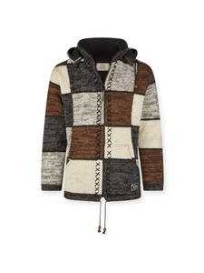 THC Natural Line Кардиган 'THC 813' вязаный, коричневый