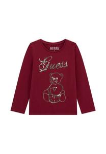 Топ Guess MIT PAILLETTEN, Rot/Red