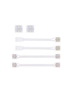 Paulmann Комплект разъемов MaxLED Full-Line COB RGBW белый/прозрачный, максимальная мощность 144 Вт