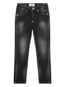 Philipp Plein Italic узкие джинсы Plein, черный