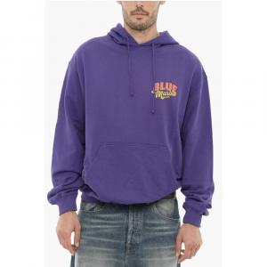 Толстовка с капюшоном из органического хлопка с логотипом Bluemarble, Purple
