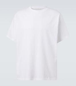 Футболка Sato из хлопкового джерси The Row, белый