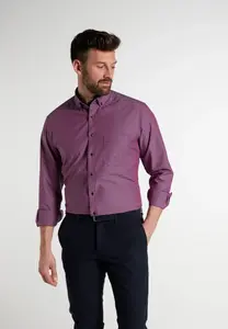 Рубашка Eterna с длинными рукавами "MODERN FIT", красный
