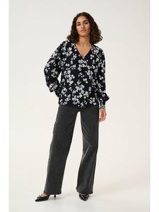 Блузка Алиса темно-синего цвета Kaffe