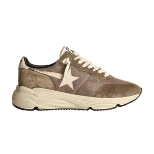 Кроссовки Golden Goose Running Sole Cream, коричневый