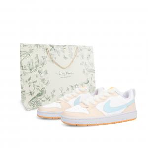 Детские скейтерские кроссовки Court Borough для младших школьников Nike, оранжевый