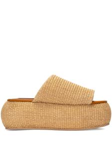 Simon Miller облачные сандалии, нейтральный цвет