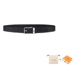 Мужской ремень Louis Vuitton, черный