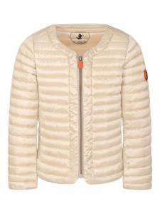 Пуховик с логотипом Save The Duck Kids, нейтральный