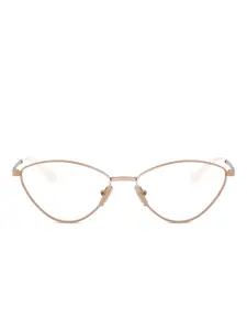 Очки в оправе 'кошачий глаз' Vogue, золотистый