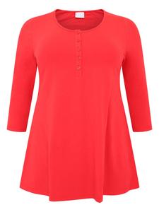 Топ Yoek COTTON, красный