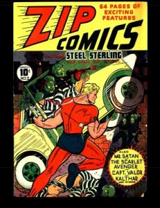 Zip Comics #2: Golden Age Adventure Comic 1940 (CreateSpace Independent Publishing Platform)