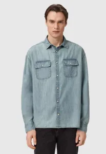 Рубашка гриббса Allsaints, Faded Indigo