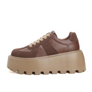 Износостойкие и нескользящие винтажные повседневные туфли для женщин Mulinsen, Brown