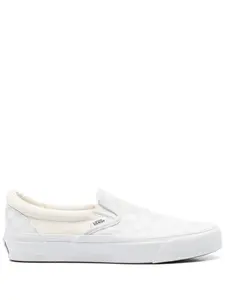 Слипоны Classic Slip-On в клетку Vans, синий