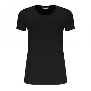 Черные топ и футболка из эластана Patrizia Pepe