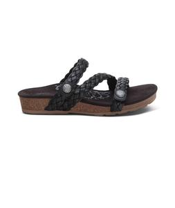 Женские сланцы Josie Slide черные Aetrex