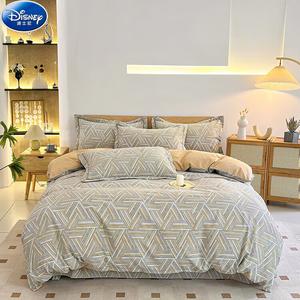 Disney Комплект постельного белья, 3 предмета, простыня, размер 120 см, для одеяла 150x200 см, цвет серый