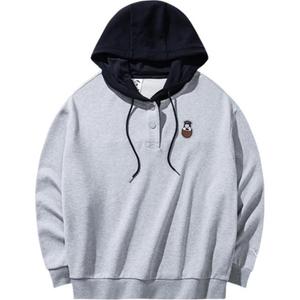 Свитшот Anta Life Collection женский серый вересково-серый