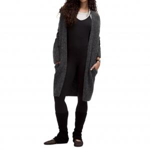 Женский свитер из смесовой альпаки Lululemon, серый/черный