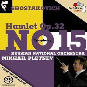 Диск CD Shostakovich: Symphony No. 15 / Hamlet Op. 32 [SACD] - Dmitry Shostakovich, Russian National Orchestra, Mikhail Pletnev