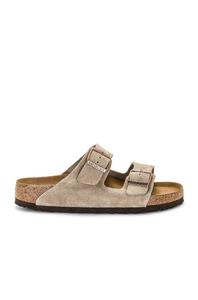 Шлепанцы Birkenstock Arizona Soft Footbed, цвет Taupe
