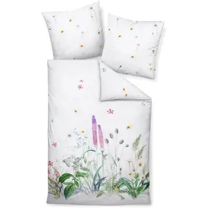 Постельное белье Janine «модерн арт С42127-09 155х200, 80х80», на молнии, цвет multicolor