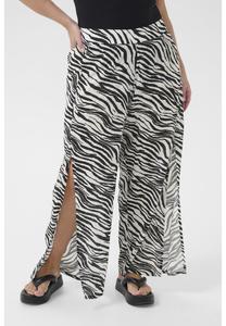 Брюки CAISY AMI PRINTED Kaffe Curve, черный