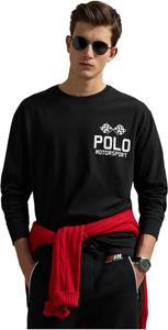 Футболка Polo Ralph Lauren Classic Fit Slub Jersey Graphic T-shirt, Polo Black
