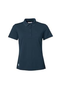 Рубашка-поло Essential с планкой на пуговицах для женщин VAUDE, цвет Dark Sea