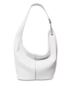 Сумка-Хобо Michael Kors Sonny среднего размера из кожи. Michael Kors, белый