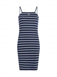 Karl Lagerfeld Летнее платье 'Ikon' в темно-синем цвете