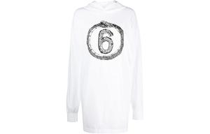 Толстовка женская белая Mm6 Maison Margiela