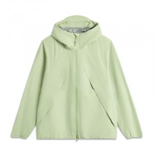 LINING Ветровка женская непродуваемая дышащая непромокаемая шалфейного цвета, Sage Green