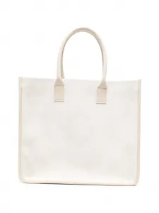 Сумка-тоут с узором пейсли Eleventy, бежевый