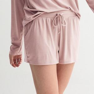 Женские рифленые шорты для пижамы Sonoma Goods For Life, Restful Lavender