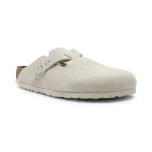 Кожаные тапочки Boston vl Birkenstock, бежевый