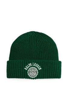 Шапка в рубчик POLO RALPH LAUREN KIDS, зеленый
