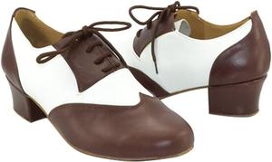 Мужские стильные джазовые современные классические бальные туфли с закрытым носком для стандартных танцев Румба Shutup.Dance, коричневый