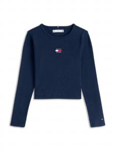 TOMMY HILFIGER Лонгслив 'HERITAGE' в цвете Marine Blue