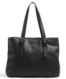 Шоппер Bella из воловьей кожи Bugatti, черный