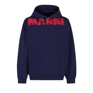 Толстовка Marni Monolith Sweatshirt, Blue Kyanite
