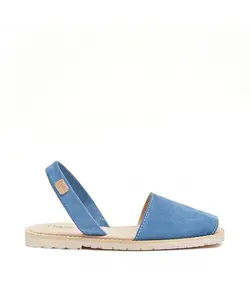 Женские замшевые сандалии Menorcan CASTELL MENORCA, светло-голубой