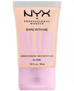 Тональный крем Bare With Me Blur Tint Foundation NYX Professional Makeup, цвет fair