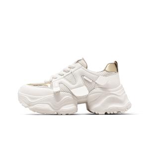 Низкие массивные кроссовки женские Hotwind, бежевый